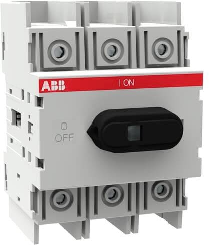 ABB 1SCA022429R9140 OT125M3 Lasttrennschalter 3polig Image