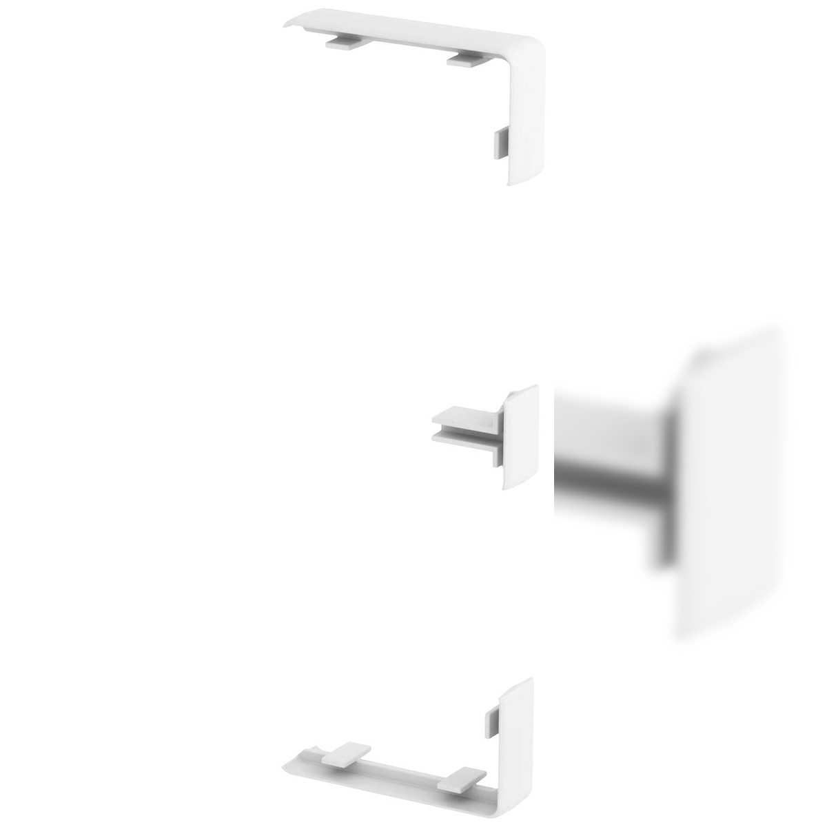 OBO Bettermann 6113020 Abdeckung 6 St. Reinweiß Image