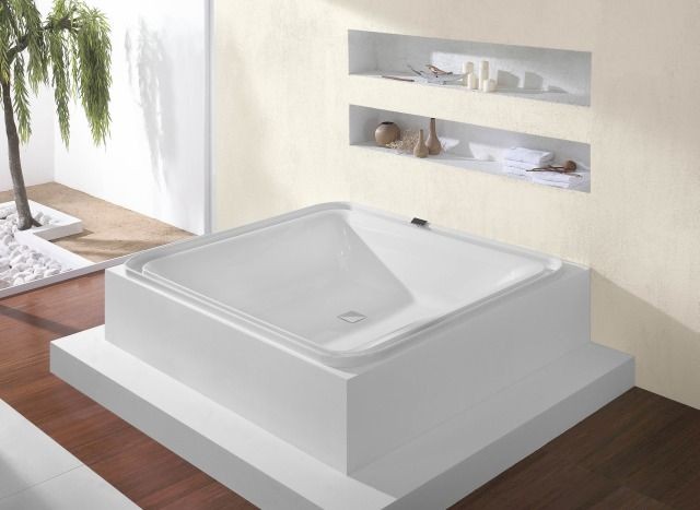 Hoesch Badewanne Ergo+ Quadrat 2075x1950, 6439.010305 Image