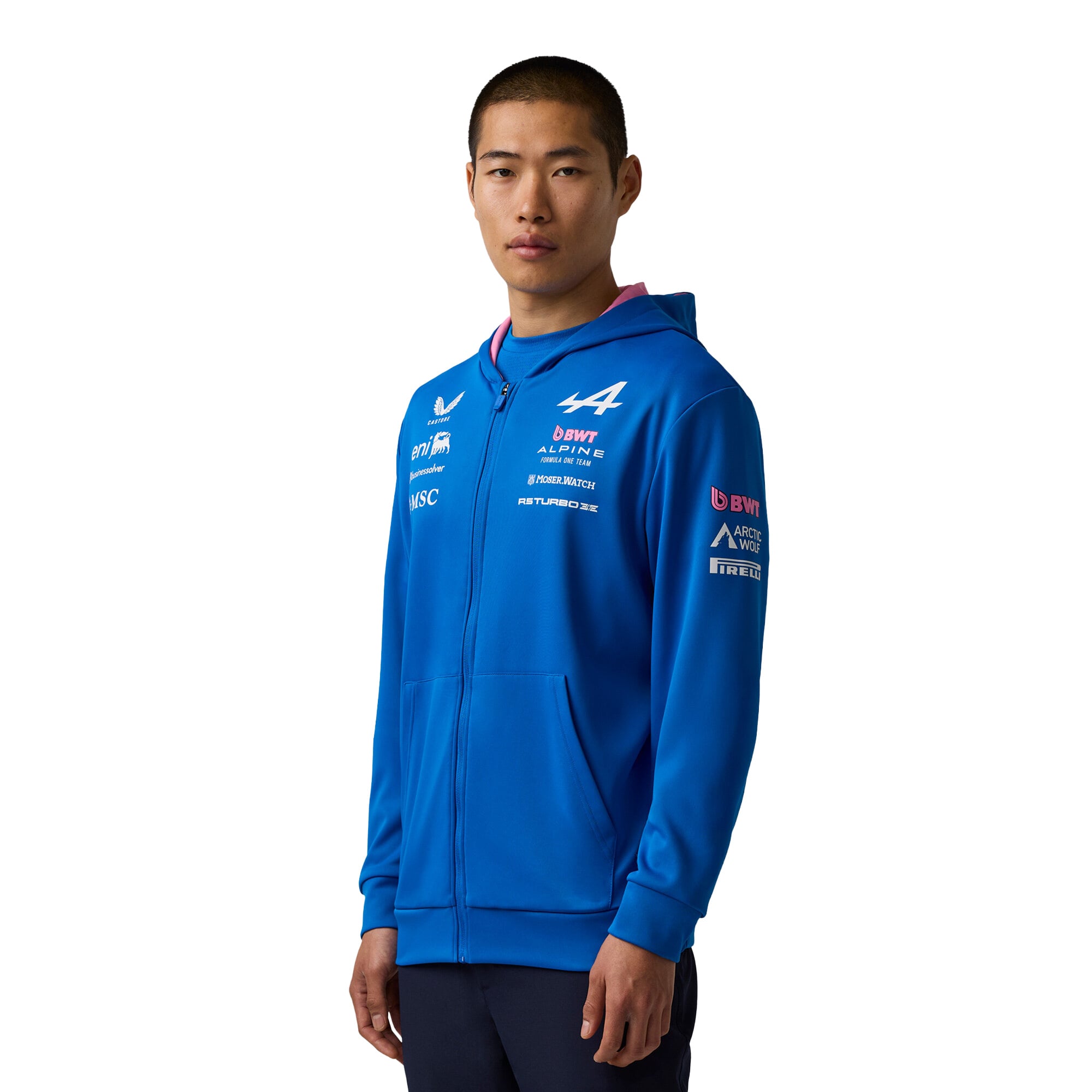 Sweat à capuche zippé unisexe Alpine F1 Team 2026 - unisexe Taille: S