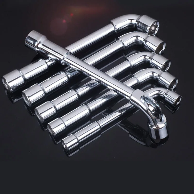 WEELEE Nuovo Arrivo 6-24mm L tipo Tubo Perforazione Esterno Manicotti Esagonali Chiave Gomito Doppia Testa