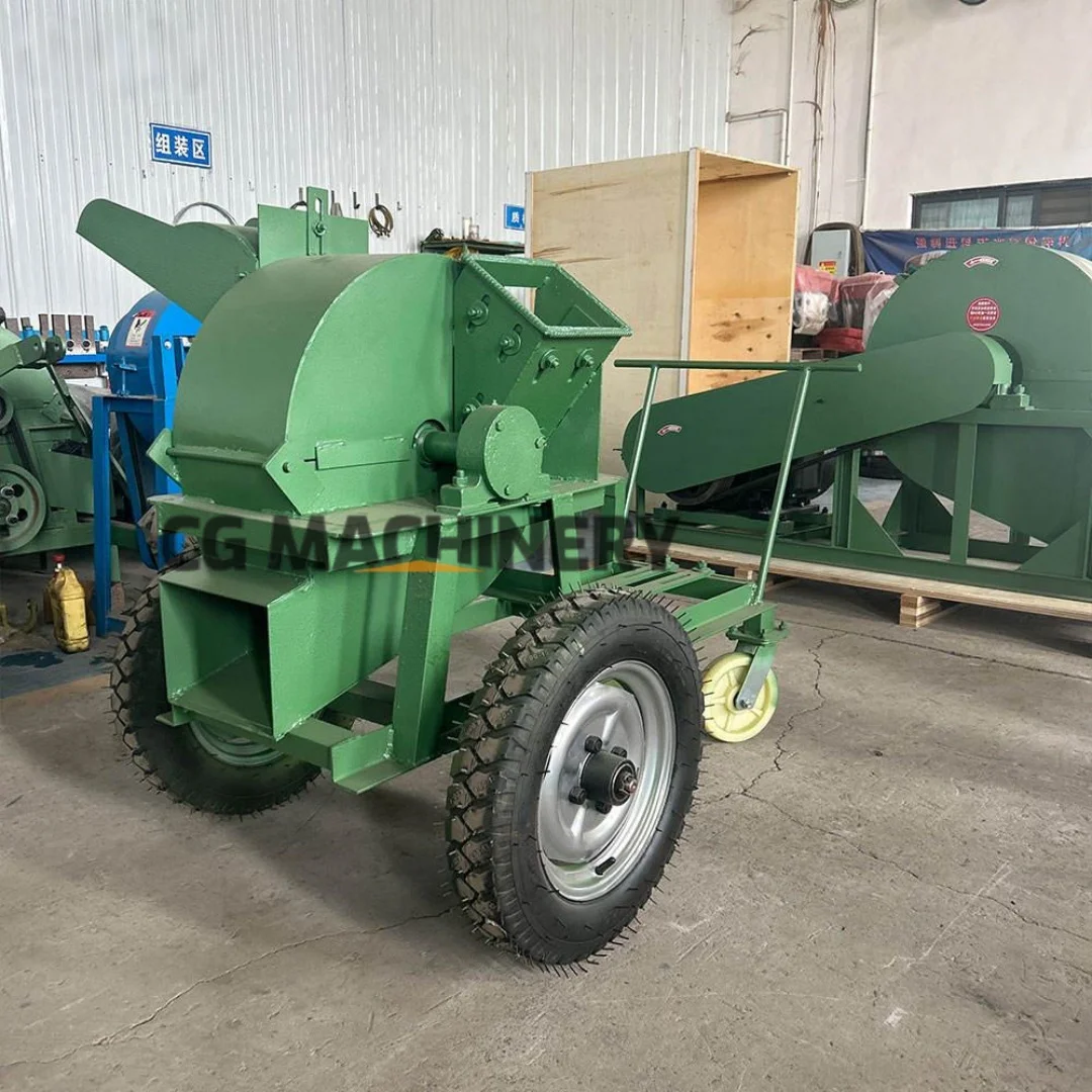 Hocheffiziente Holzspäne-Produktionsmaschine, Sägemehlzerkleinerer für effizienten Holzzerkleinerer, Holzhammermühle, Holzmühle, Holzzerkleinerung Image