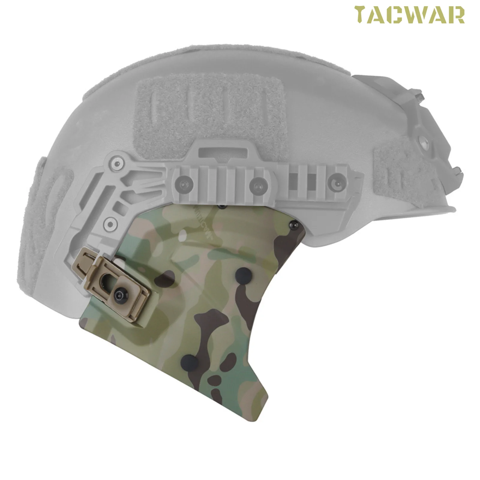 Helm Ohr Abdeckung Seite Schutz Ohrenschützer für Wendy 3,0 Taktische Helm Schiene Montieren Jagd Airsoft CS Ausbildung Cosplay Image
