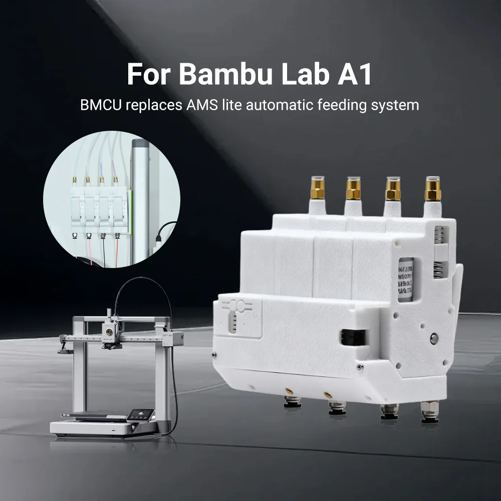 BMCU 370C AMS lite BMCU370C Auto Refill Farm Hall Sensor Bidirektionale Pufferung für A1 A1 MINI P1S P1P Drucker AMS MMU Image