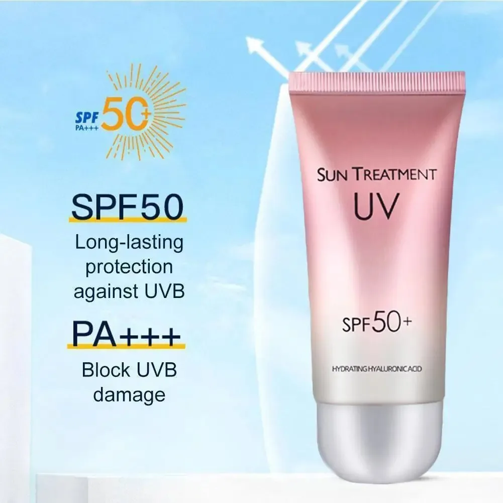 Sonnenschutz SPF 50+ Sonnencreme Gesicht Körper Haut Schutzcreme Ölkontrolle Feuchtigkeitsspendende Gesicht Körper Hautpflege Image