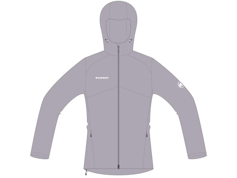 Mammut GRANITE SO Hooded Jacket - Women's Alpine Calamint Large 1011-02481-6433-115