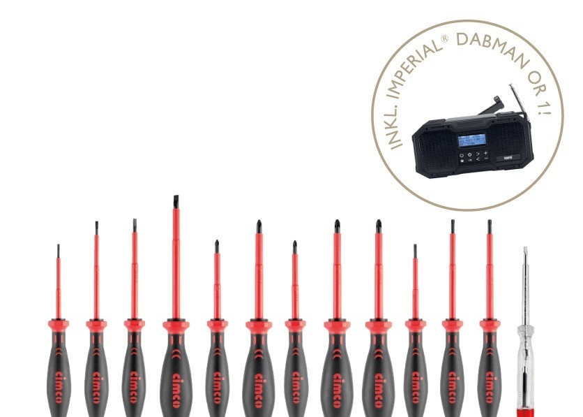 Cimco Werkzeuge SchraubendreherSetImperial 116918 Image
