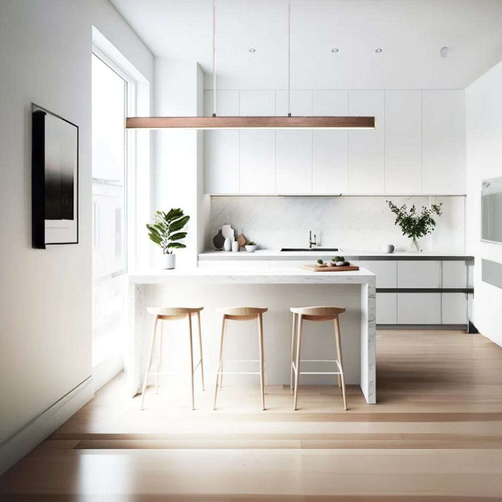 Luka | Minimalistic Pendant Light | Black / Small / Warm White | MOD LIGHTING