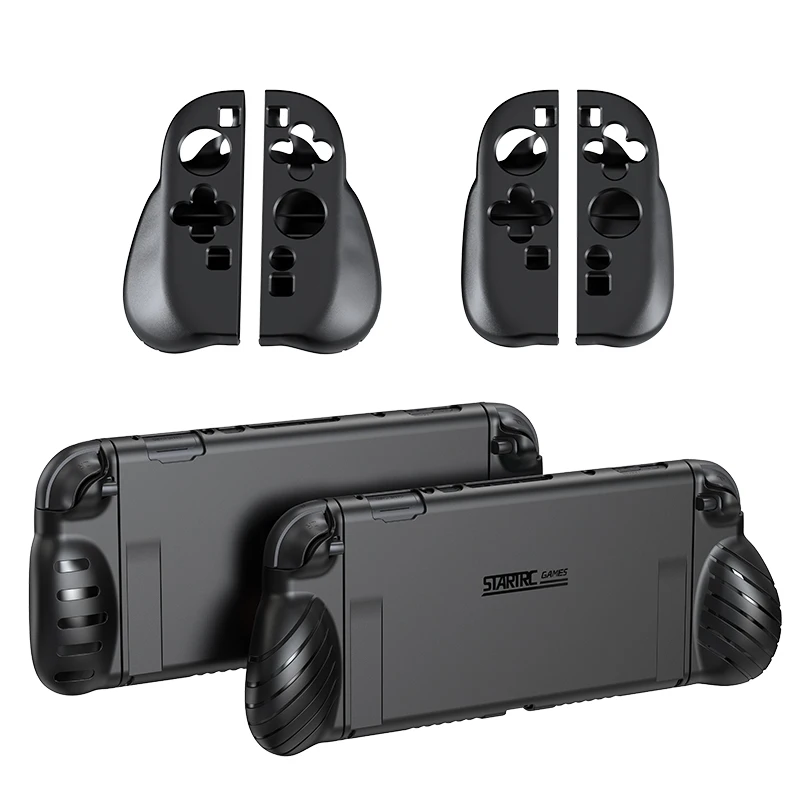 1 Satz Schutzhülle für Switch 2 Grip Shell für Switch 2 Spielkonsole Zubehör PC TPU Hülle für Nintendo Switch 2 Controller Image