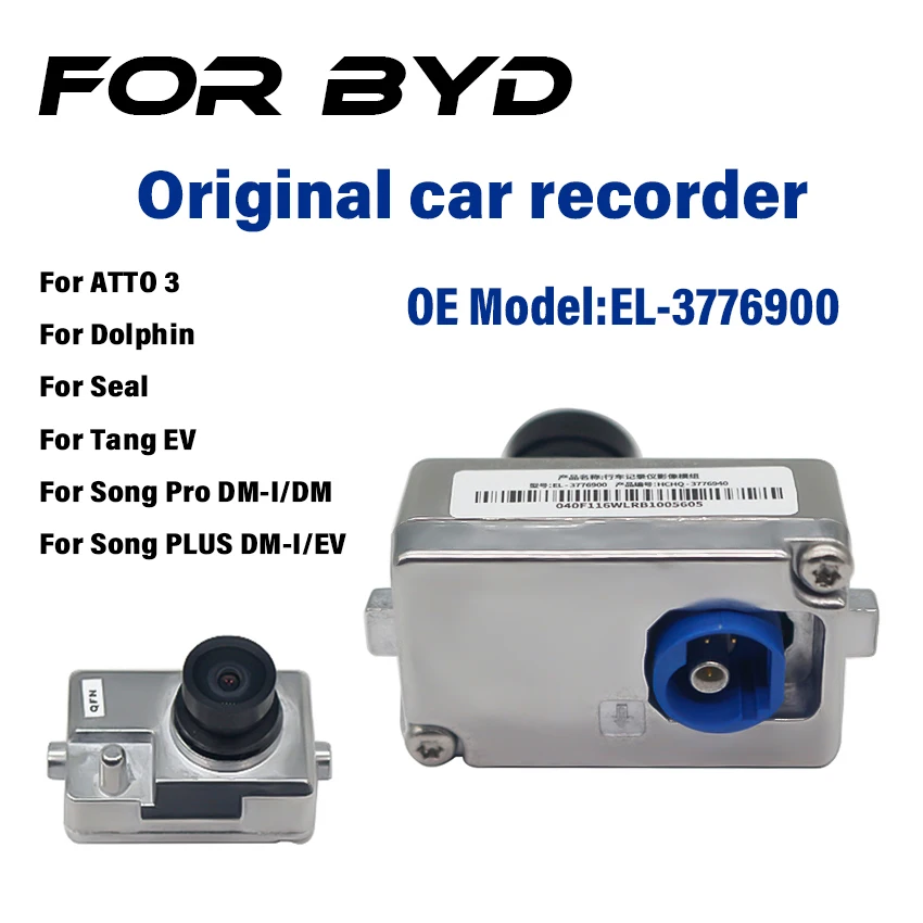 Für BYD Dolphin Seal Act 3 Atto 3 Yuan Song Tang EV Original DVR Auto-Zubehör Dashcam ADAS GPS OE EL-3776900 Kamera Image