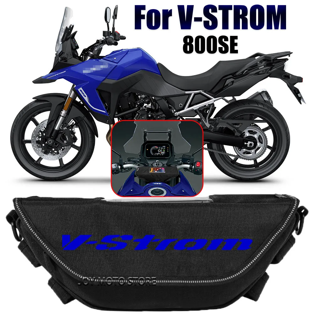 Für V-strom vstrom 800 se 800 se Motorradzubehör Werkzeugtasche Wasserdicht und staubdicht Praktische Reise-Lenkertasche Image