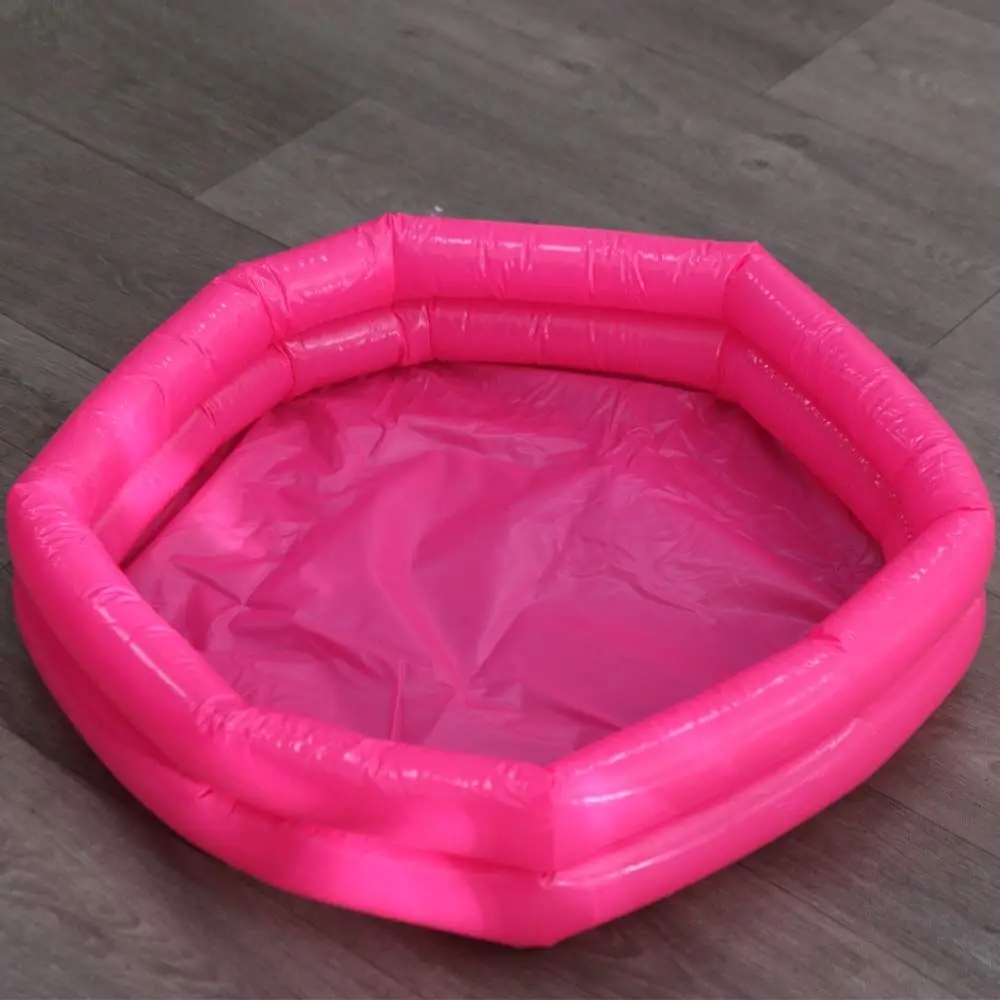 Piscine gonflable d'été portable en PVC, piscine ronde pour bébé, piscine extérieure de 60 cm, baignoire à eau pour enfants