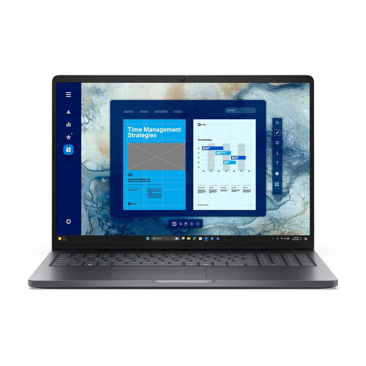 Dell Pro 16 (Magnetite, 16" WUXGA, Intel® Core™ 5 120U, 128 GB RAM, 500 GB SSD) mit Windows 11 Pro Image