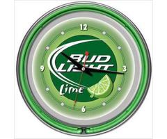 Bud Light Lime 14" Neon Clock