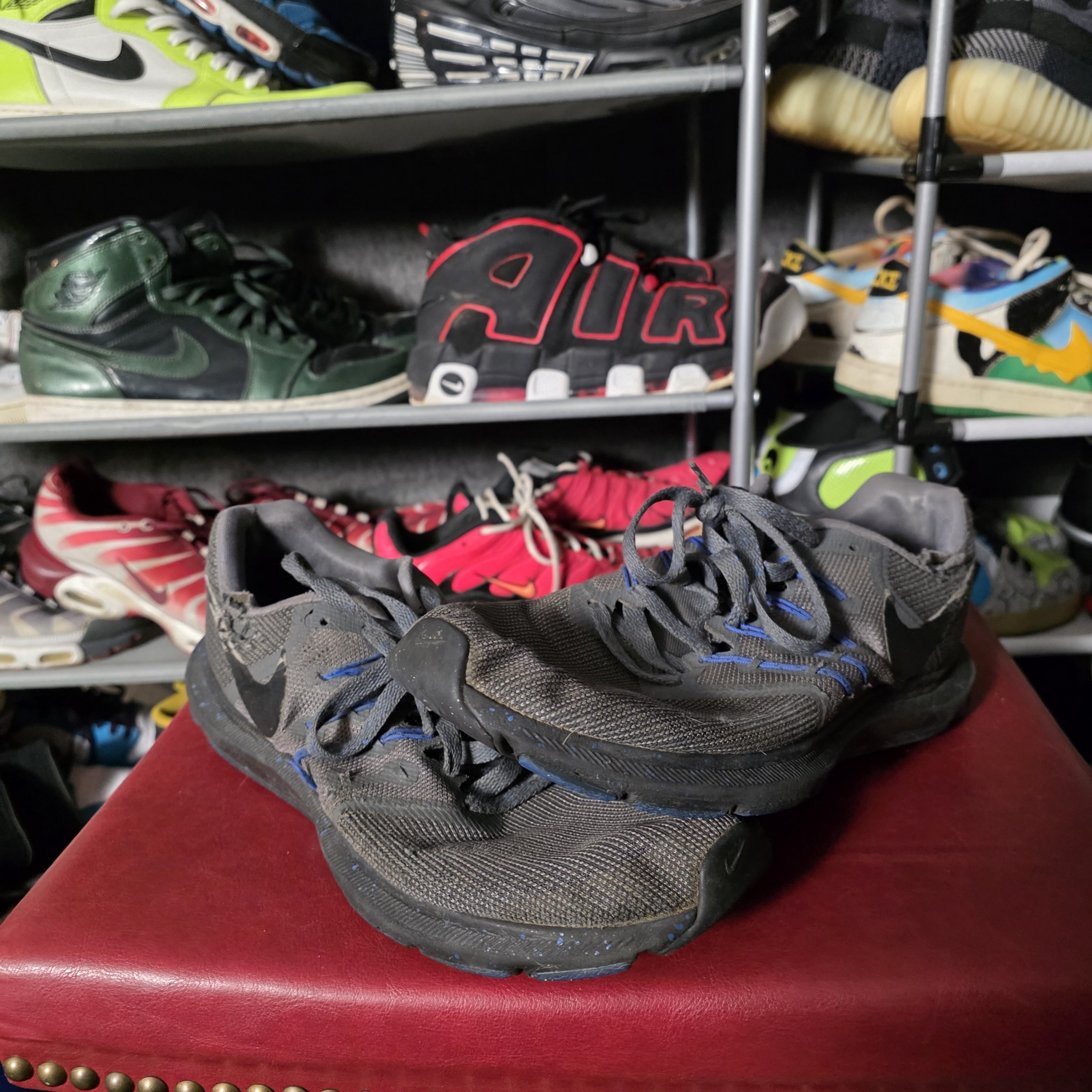 Nike Shoes | Men's Nike Run Swift Size 10 Gray Running Shoes | Color: Blue/Gray | Size: 10