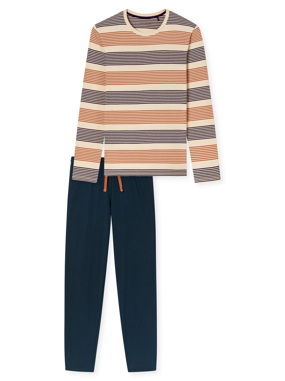 Schiesser Pyjama Herren cognac, 58 Image