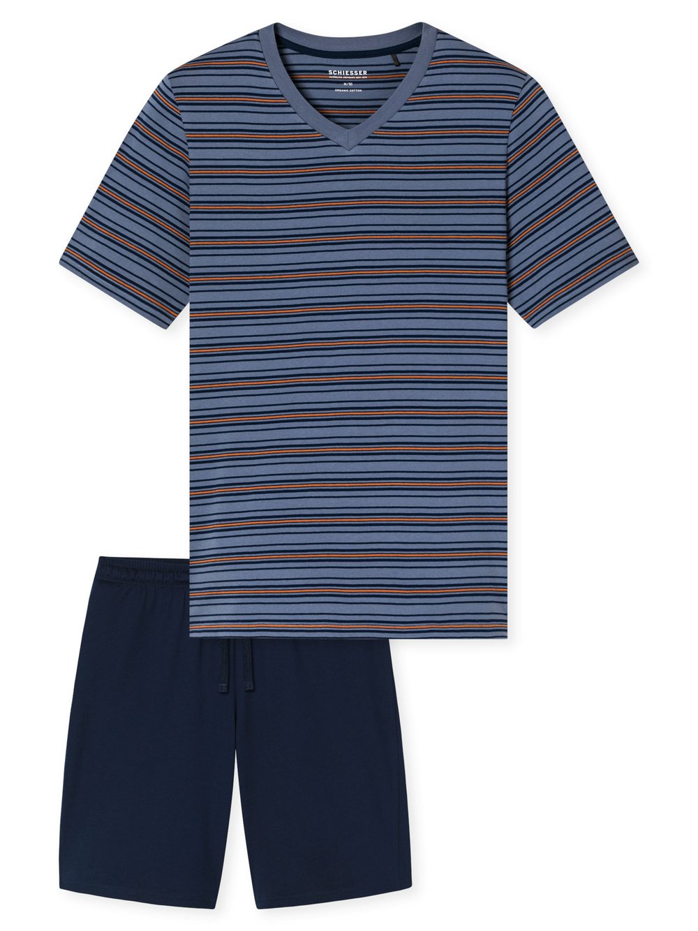 Schiesser Pyjama Herren indigo, 56 Image