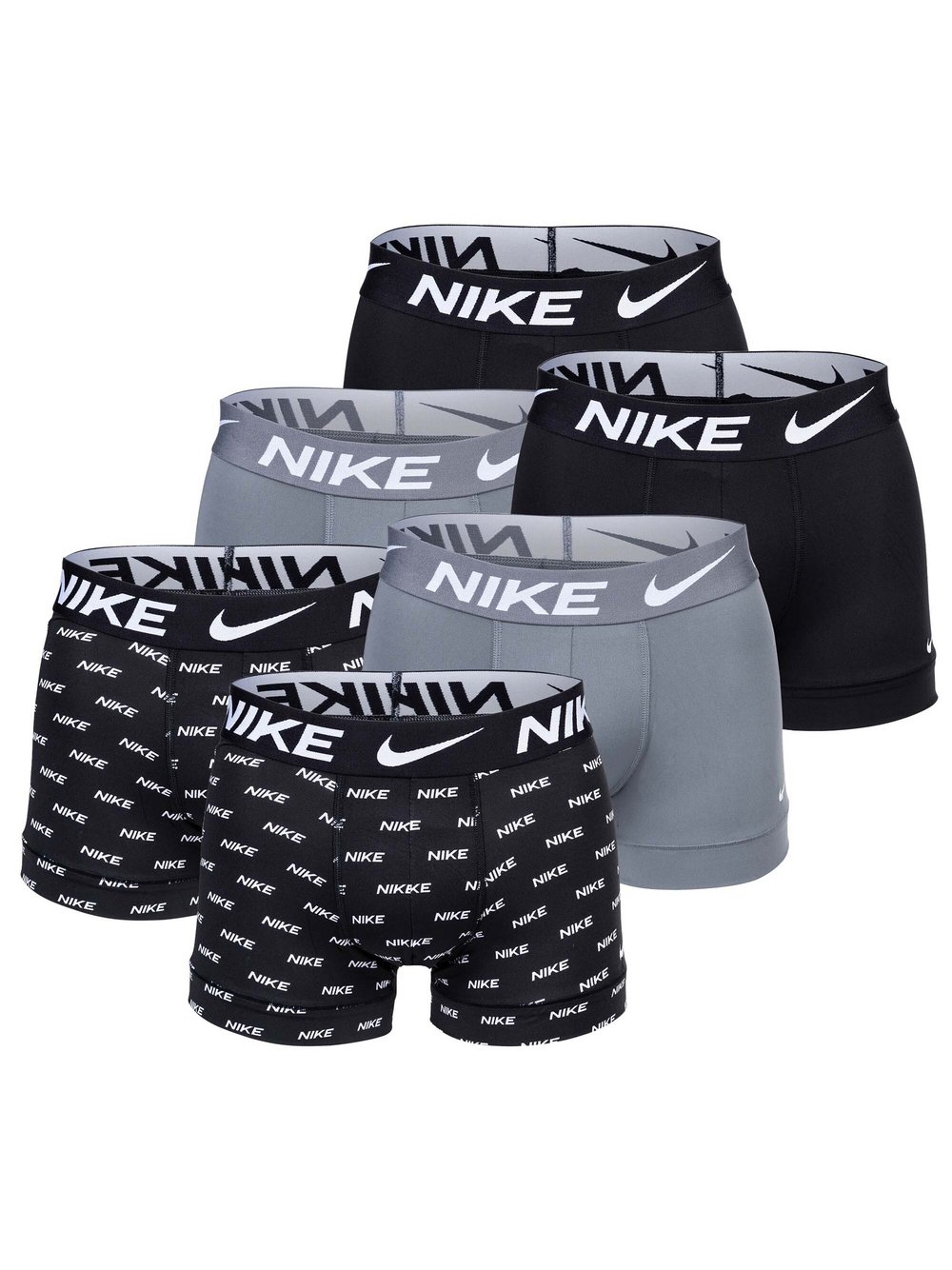 Nike Boxershort 6er Pack Herren schwarz, L Image