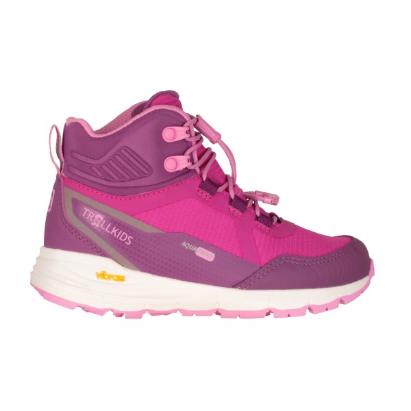 Trollkids - Kid's Skarvan Hiker Mid XT - Wanderschuhe 35 | EU 35 rosa/lila