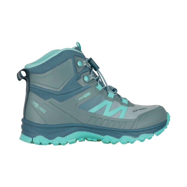 Trollkids - Kid's Sirdal Hiker Mid - Wanderschuhe 36 | EU 36 türkis