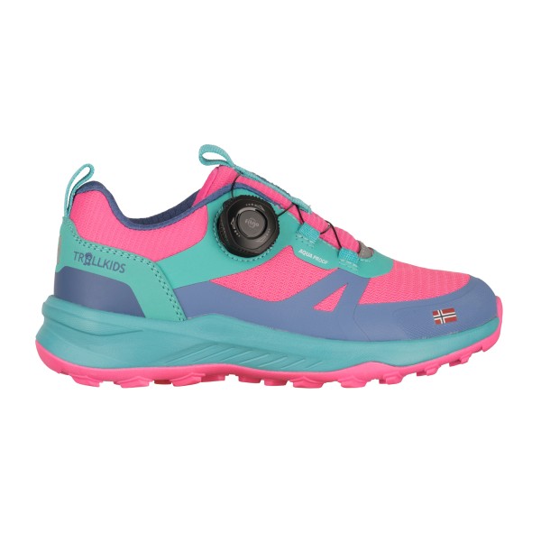 Trollkids - Kid's Trollfjord Hiker Low XT - Multisportschuhe 34 | EU 34 türkis