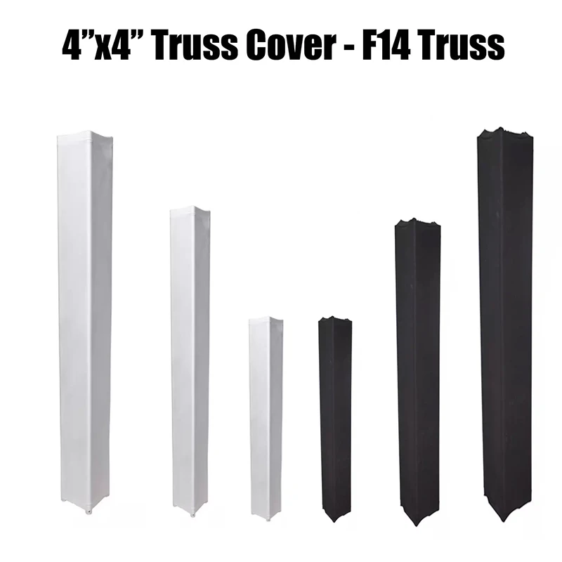 F14 Truss-Abdeckung, passend für 10,2 x 10,2 cm große Box Truss/100 x 100 mm quadratische Mini-Truss-Ständer mit 1 m/1,5 m/2,5 m/3 m Länge Image