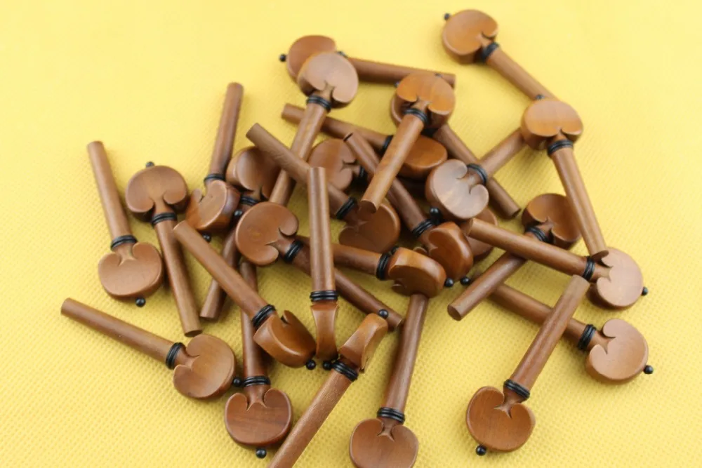 5 set (20 stücke) hohe qualität 4/4 Violine Pegs Jujube holz Violine Tuning Pegs Image