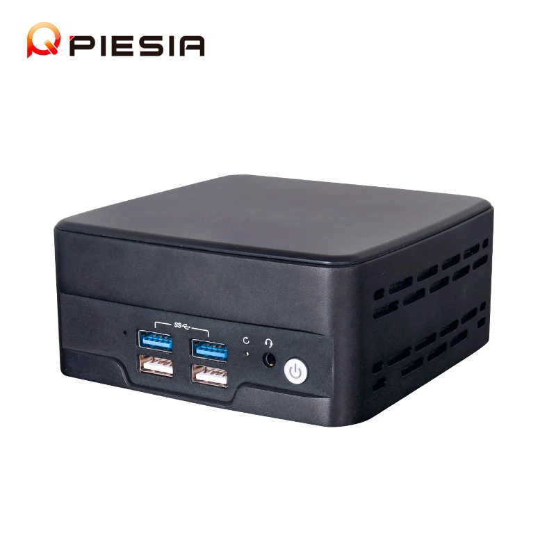 Piesia AMD Mini PC R-yzen 7840HS 8845HS 7535U Dual LAN 2*DDR5 Desktop Mini Computer Host 2*HD/Typ-C Ubuntu Tragbarer NUC Mini PC Image
