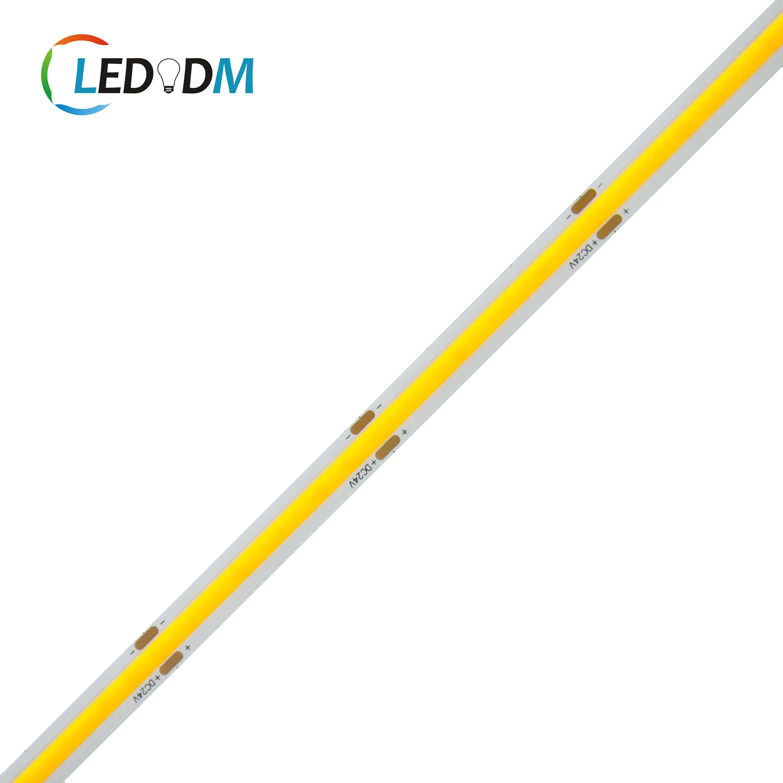 Striscia LED COB 12V 24V 320 LED/M 480 LED/M Ra90 2700K 3000K 4000K 6500K Illuminazione Lineare Dimmerabile Flessibile