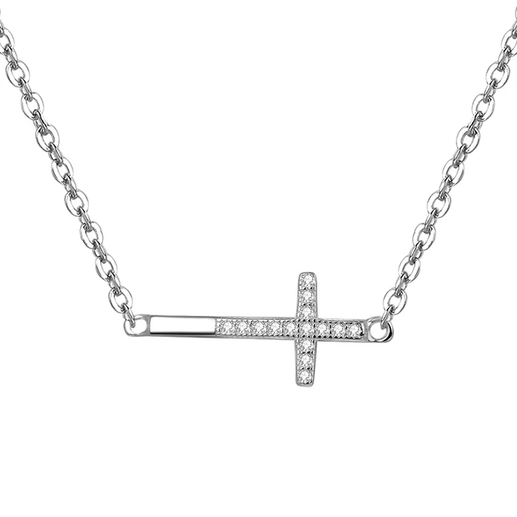 POLIVA Collana di Moda all'Ingrosso dalla Cina Gioielli da Donna in Argento 925 Collana con Ciondolo in Argento Sterling