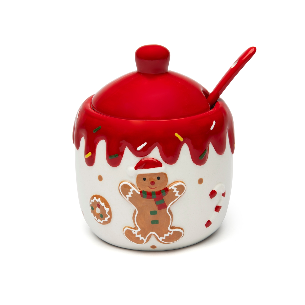 Excelsa Käse- / Zuckerdose Wonderful Ginger Keramik mehrfarbig Image