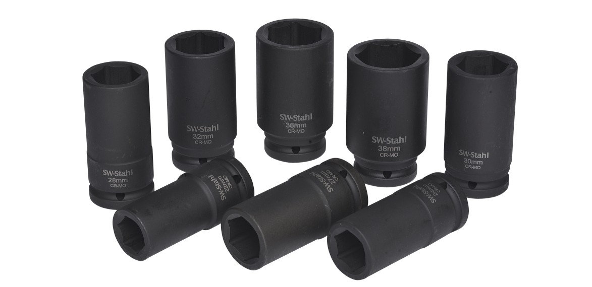 SW-Stahl Kraft-Stecknuss-Satz 07910L Image