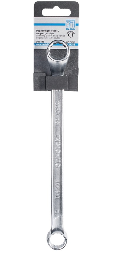 SW-Stahl Doppel-Ringschlüssel 01216SB Image