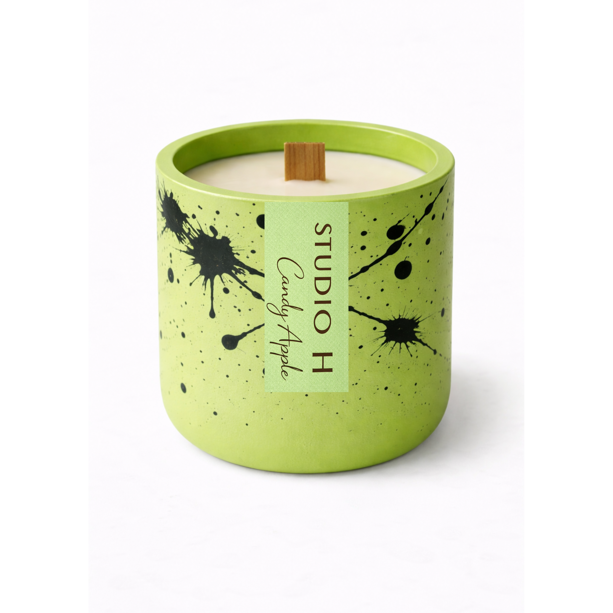 Studio H Candy Apple 30cl Candle - Mint Green/black - One Size | Studio H Sale | Discount Designer Brands