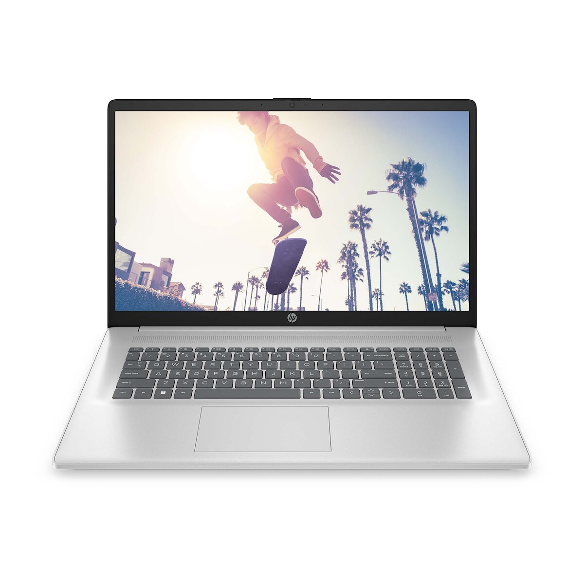 HP 17 (Natural Silver, 17,3" Full-HD, Intel® Core™ 7 150U, 64 GB RAM, 8 TB SSD) mit Windows 11 Pro & Office 2024 Pro Image