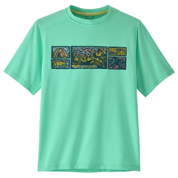 Patagonia - Kid's Cap SW T-Shirt - Funktionsshirt Gr XL türkis