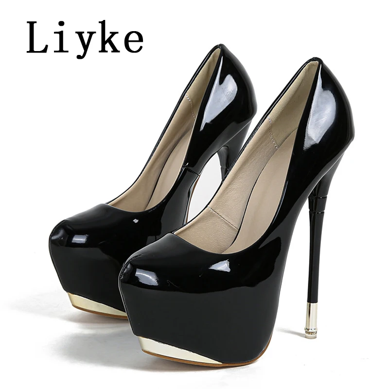 Liyke sexy Hochzeits feier Ultra High Heels Frauen Pumps elegante Plattform Sandalen Mode runde Zehen Designer Schuhe rot Größe 35-42