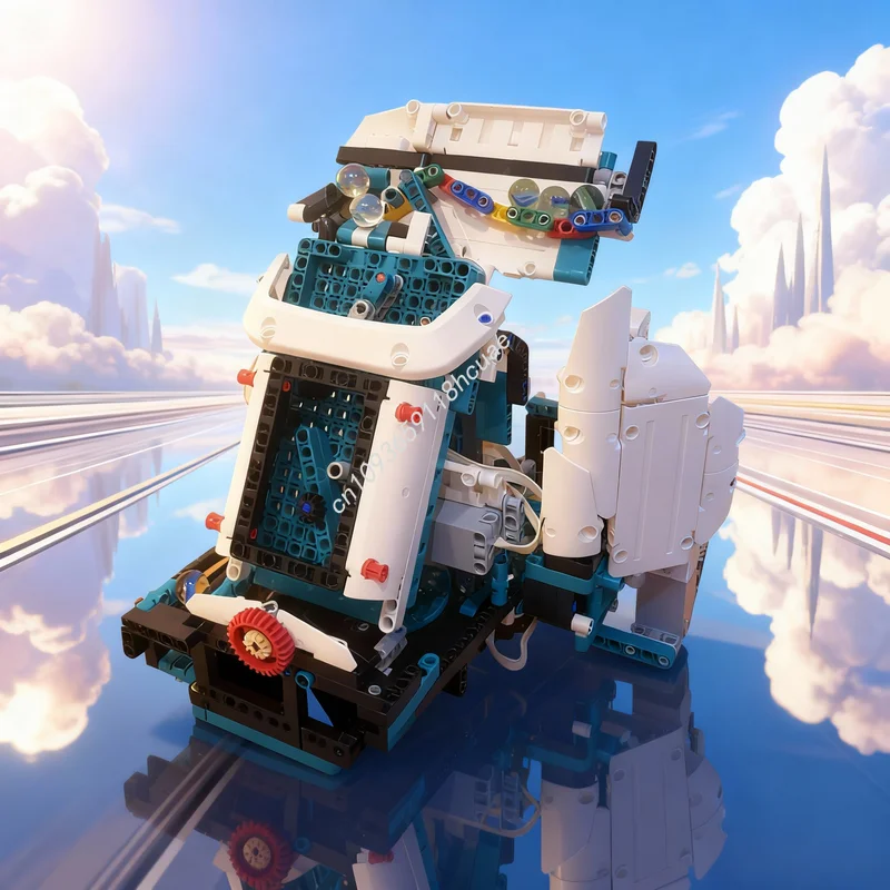 610-teiliges MOC Mindstorms Great Ball Contraption Modellbausatz Weihnachtsgeschenke Bausteine Architektur Zusammenbau DIY Kreative Idee Image