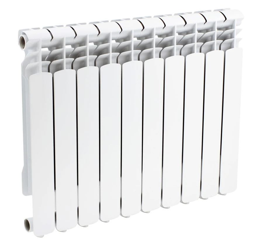10-Faser-Set, Aluminium-Heizung, weißer Power 70-Heizkörper Image