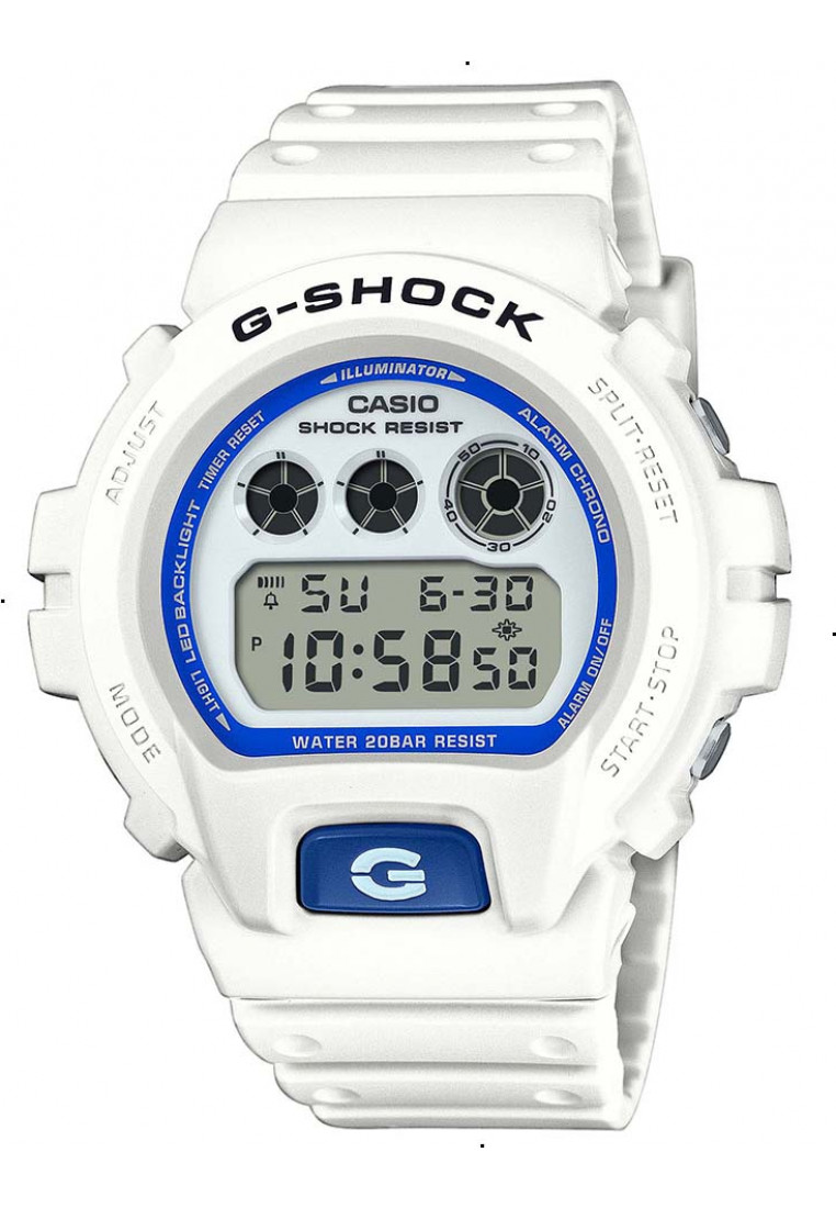 Casio DW-6900HDS-7ER Mens G-shock Watch - White - One Size | Casio Sale | Discount Designer Brands