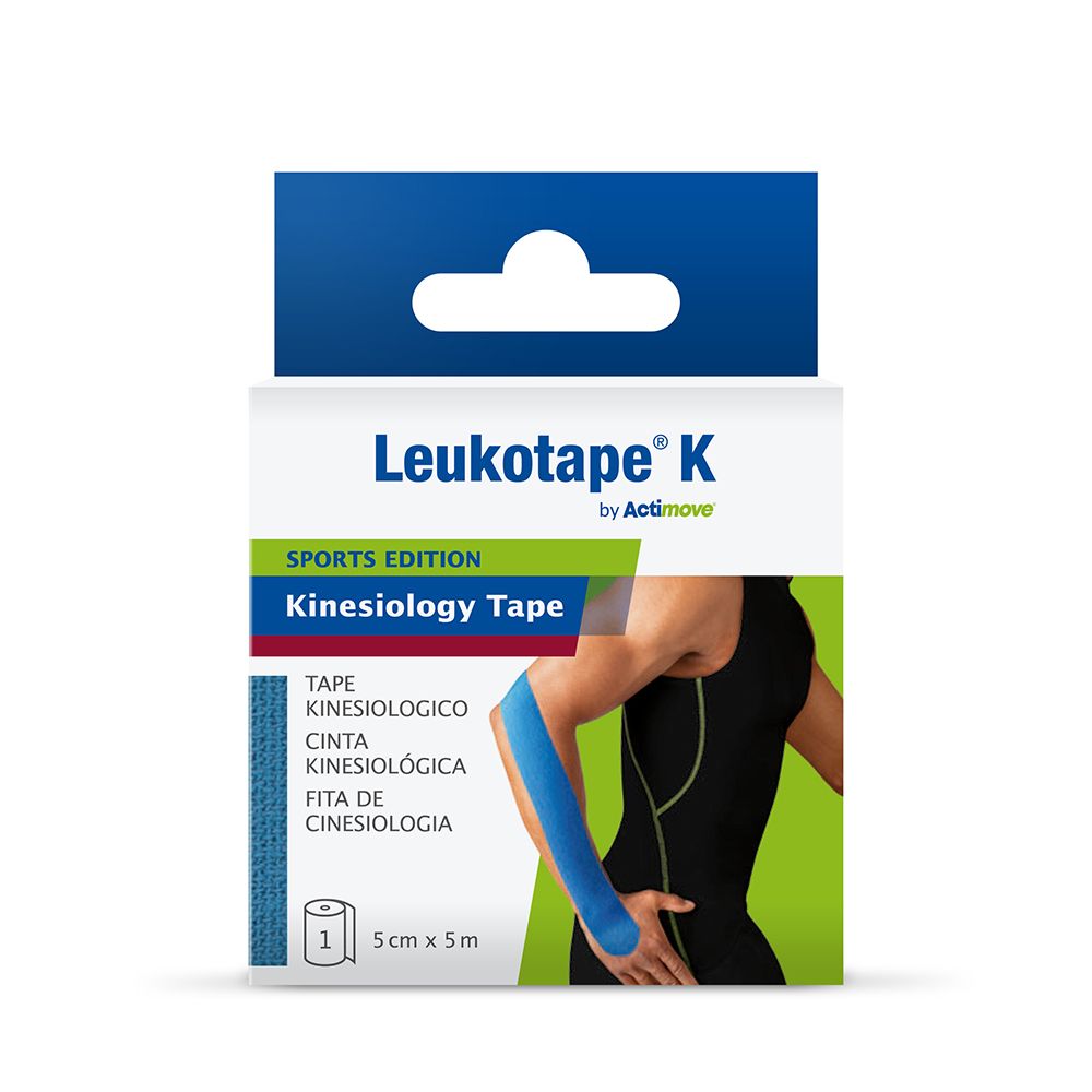 Actimove Sports Edition, Leukotape K tape kinesiologico color blu 1 St