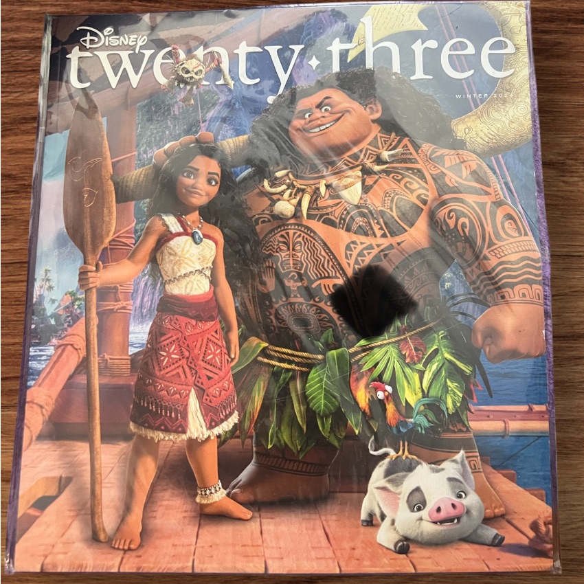 Disney Other | Disney Twenty-Three Magazine Moana 2/Mufasa. In Sealed Package; Never Opened! | Color: Green/Red | Size: Os