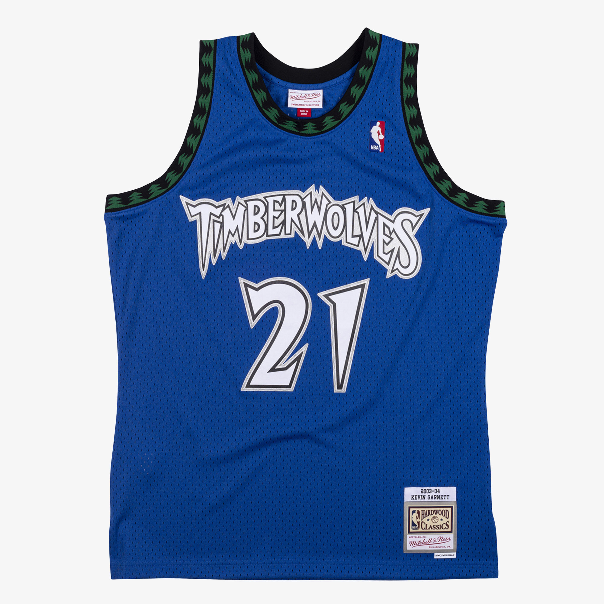 Minnesota Timberwolves Mitchell & Ness Swingman-Trikot Kevin Garnett 2003-04 Image