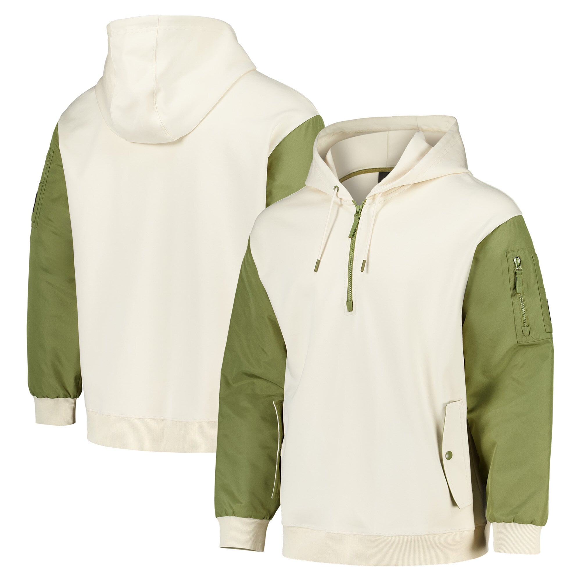 Sweat à capuche hybride à fermeture éclair quart de tour Formula 1 Elements - Homme Taille: L