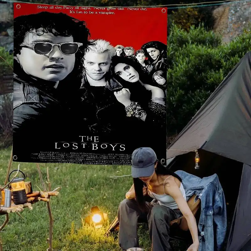 Lost Boys Classic Movie Bunte Flagge Wandbehang Böhmisches Wandbanner Mandala Indoor Art Decor Image