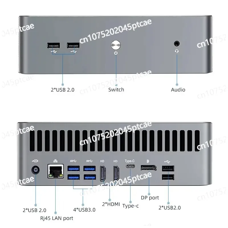 SSD-Desktop-Computer Gamer Windows 11 2 * HD DP WiFi6 Mini-Gaming-PC NVIDIA RTX 4060 8G In tel I9 12900H I7 13620H DDR4 NVMe Image