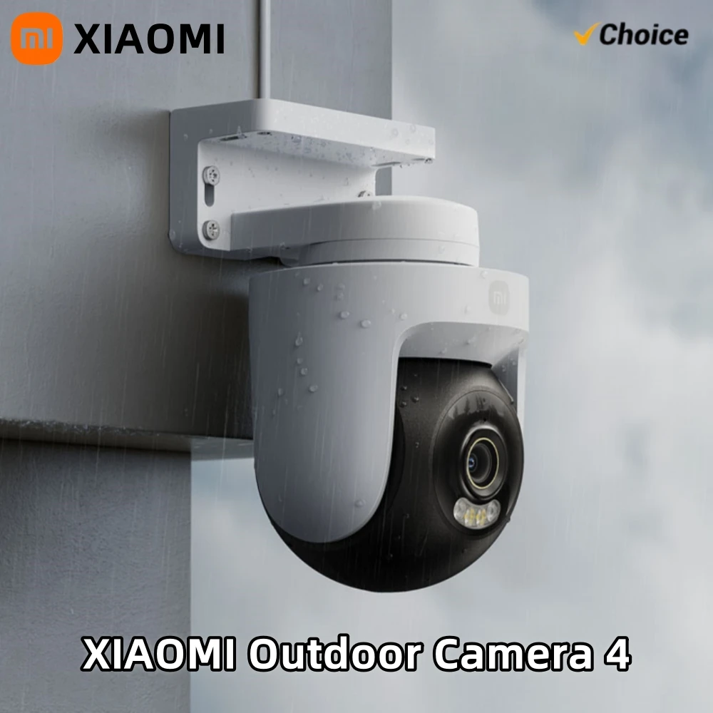 XIAOMI Smart Outdoor Kamera 4, KI-Menschen-/Fahrzeugerkennung, 8 MP 4K, 360 ° PTZ Auto Tracking, Farbnachtsicht, IP66 Image