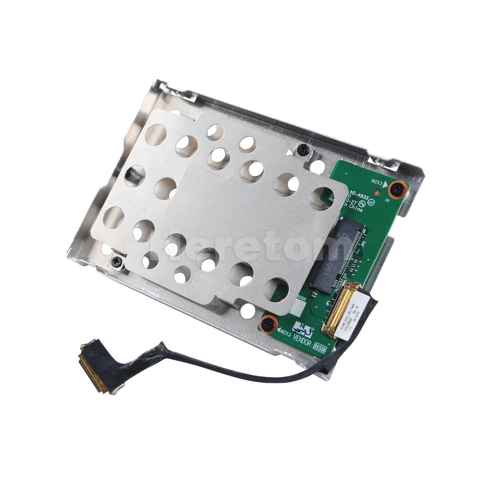 Neues hdd caddy halterung fach für thinkpad l580 l590 m.2 nvme pcie ssd festplatten kabel Image