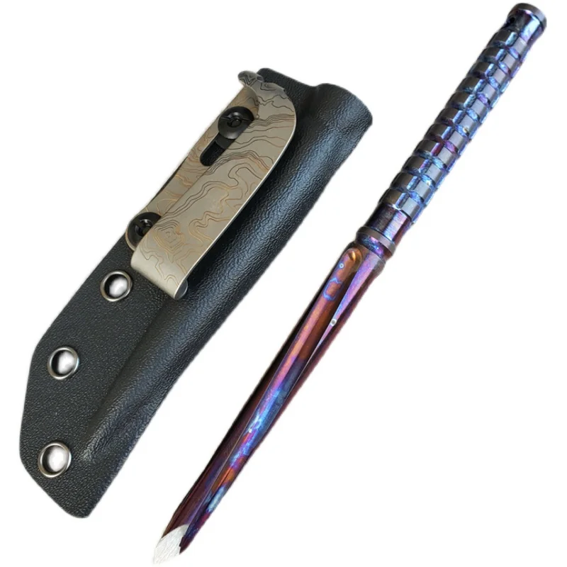 Outdoor-Campingausrüstung EDC Titanlegierung Brecheisen Hand multifunktionales tragbares Werkzeug Image