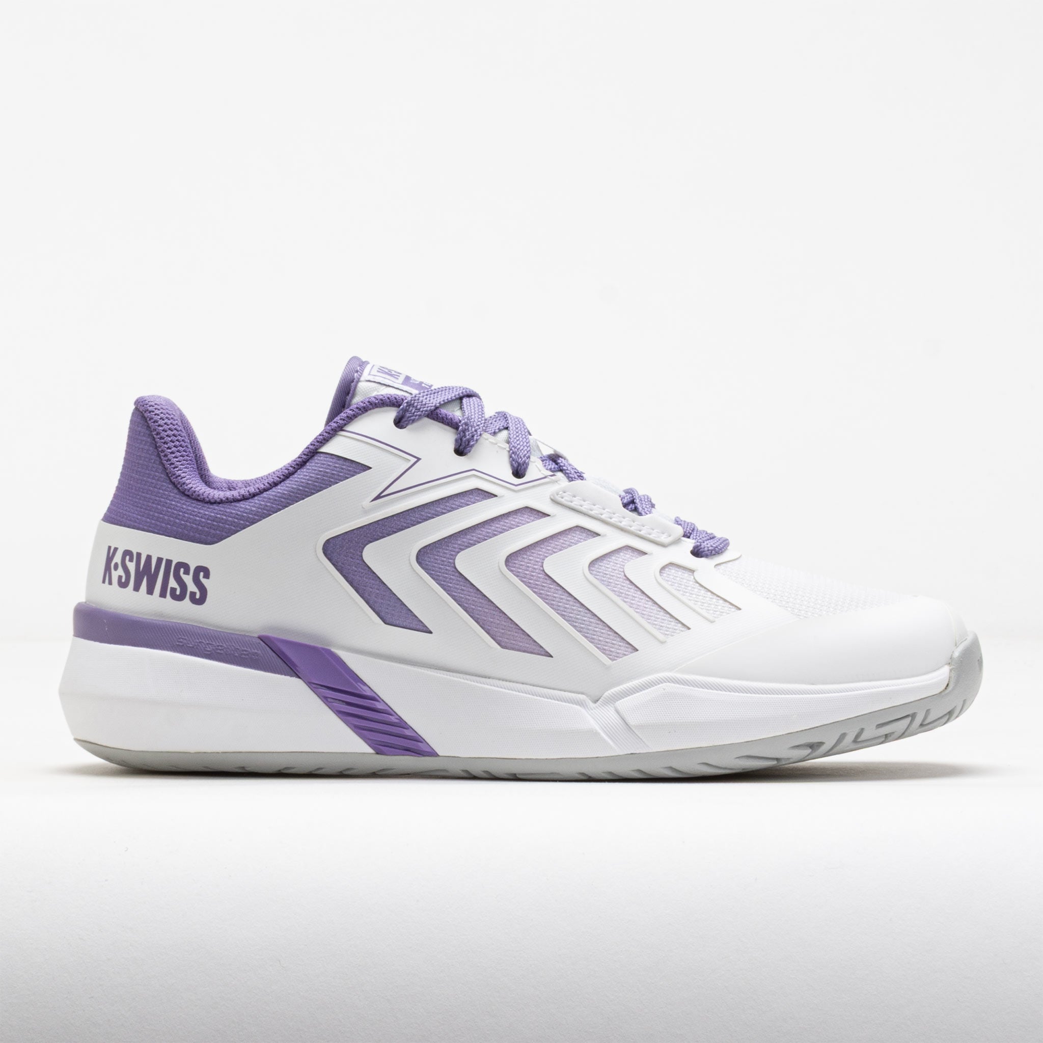 K-Swiss Ultrashot Team 2 Women's Tennis Shoes White/Purple Haze/Lunar Rock